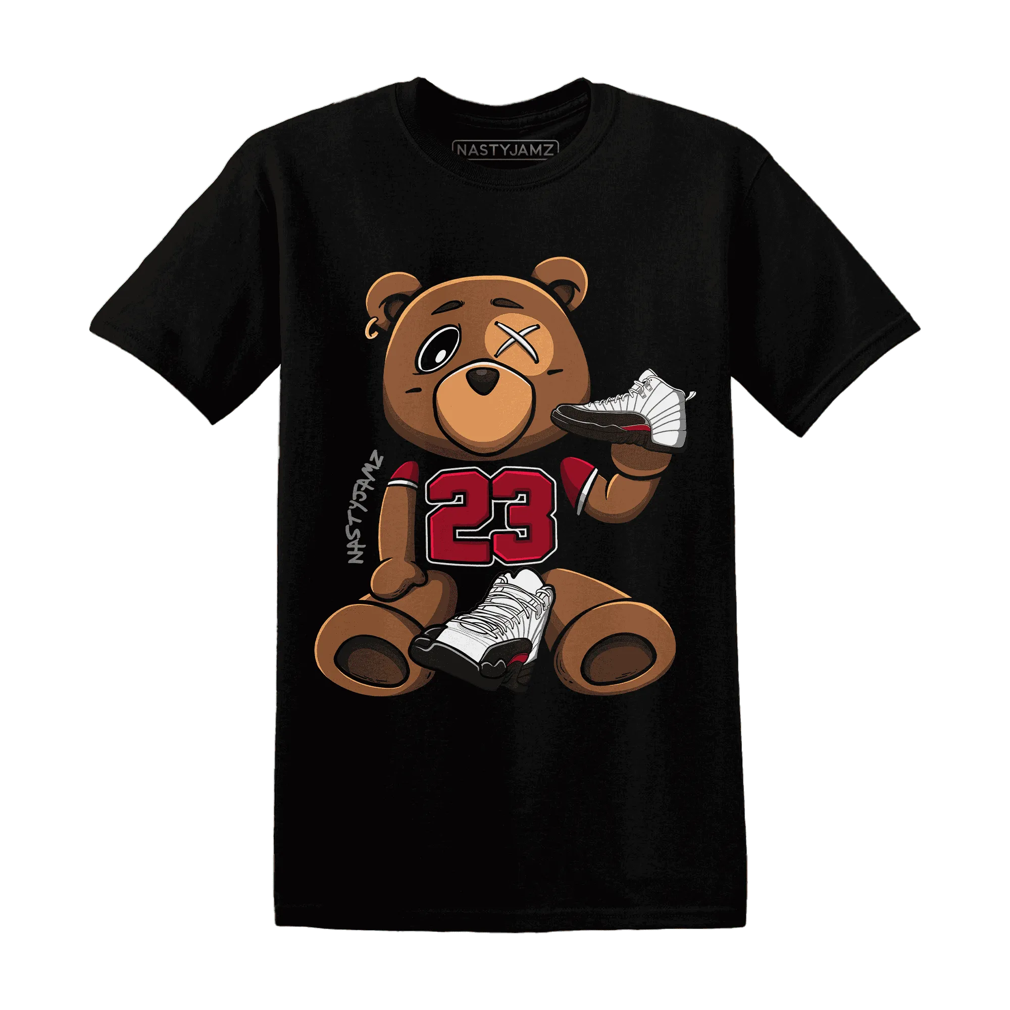 Retro-Red-Taxi-12s-T-Shirt-Match-23-BER-Body