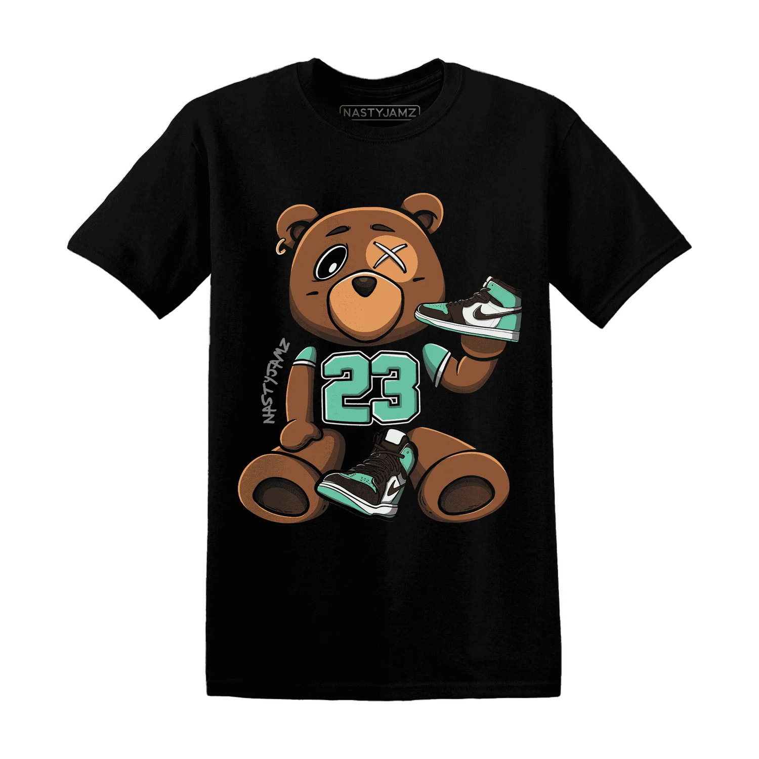 High-OG-Green-Glow-1s-T-Shirt-Match-23-BER-Body