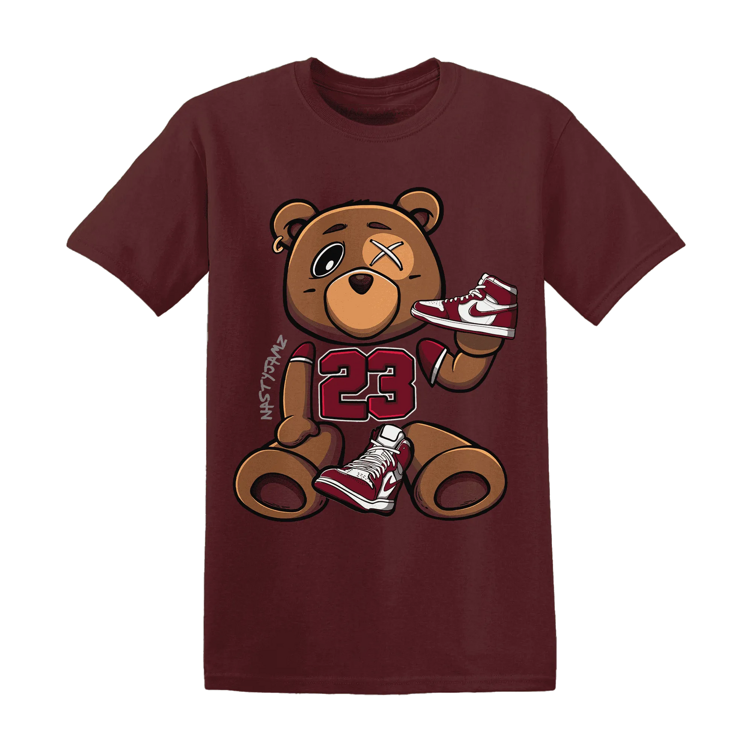 High-White-Team-Red-1s-T-Shirt-Match-23-BER-Body