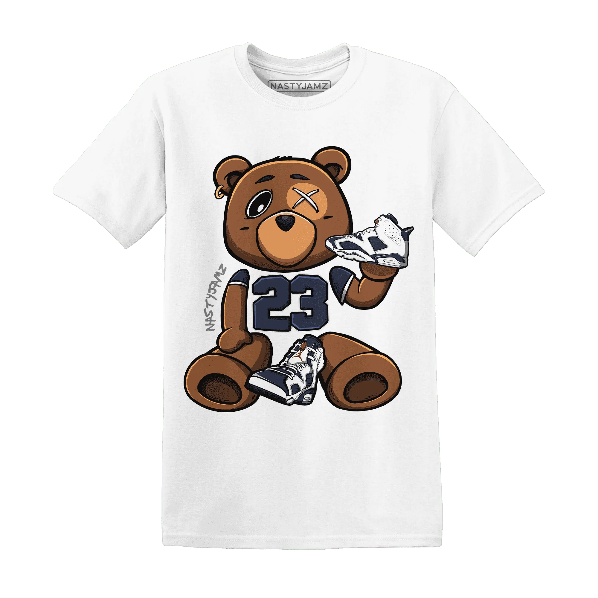 White-Navy-6s-T-Shirt-Match-23-BER-Body