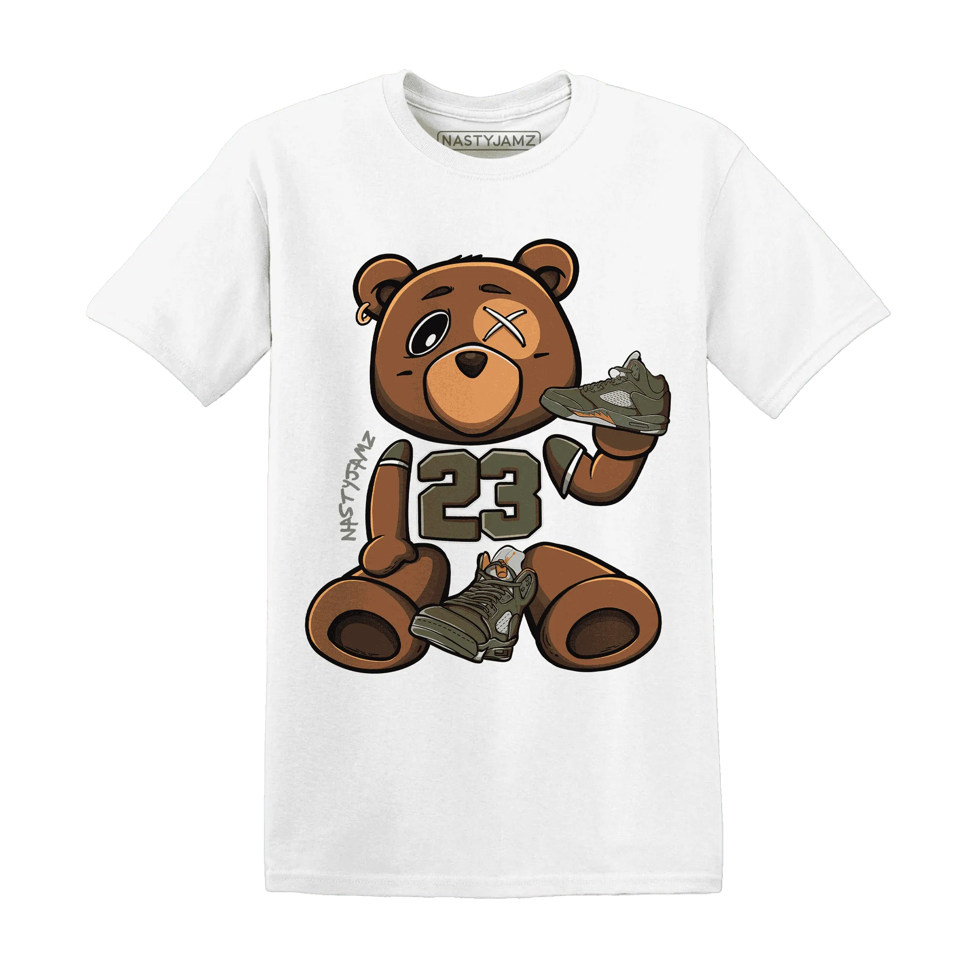 Olive-5s-T-Shirt-Match-23-BER-Body