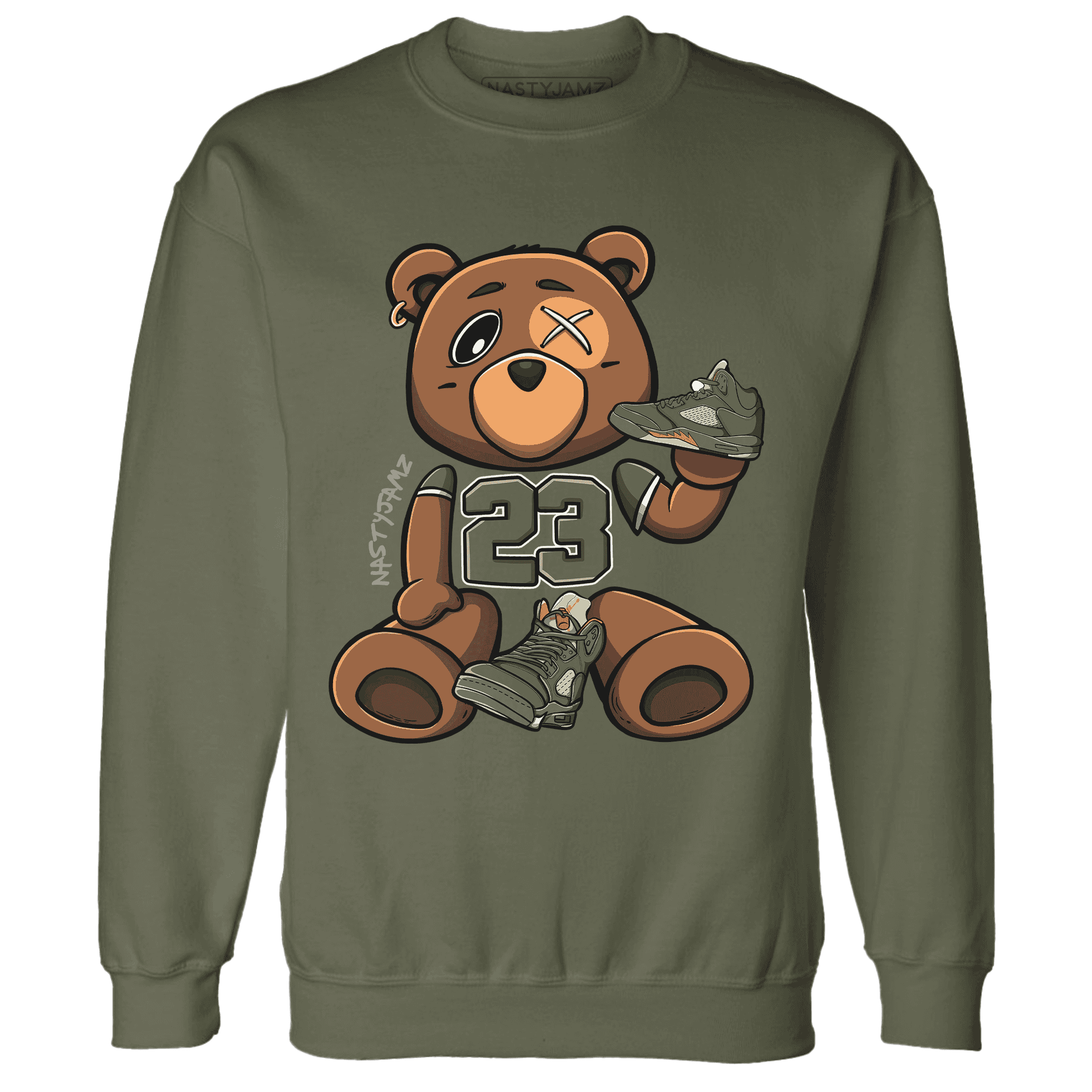 Olive-5s-Sweatshirt-Match-23-BER-Body