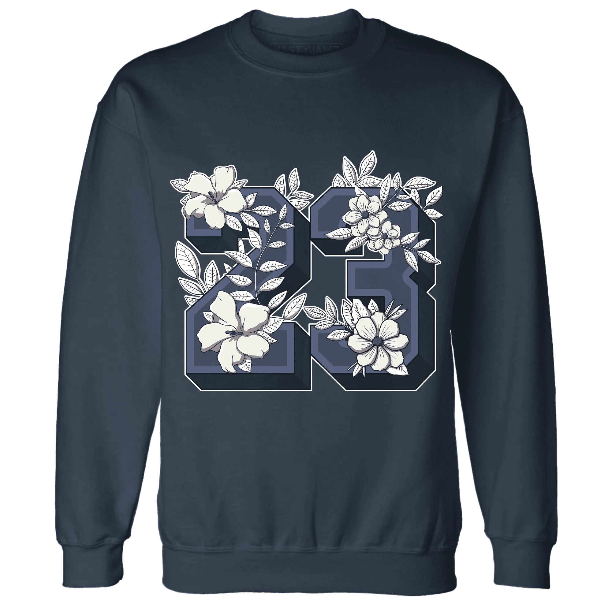 Low-Diffused-Blue-11s-Sweatshirt-Match-23-Floral