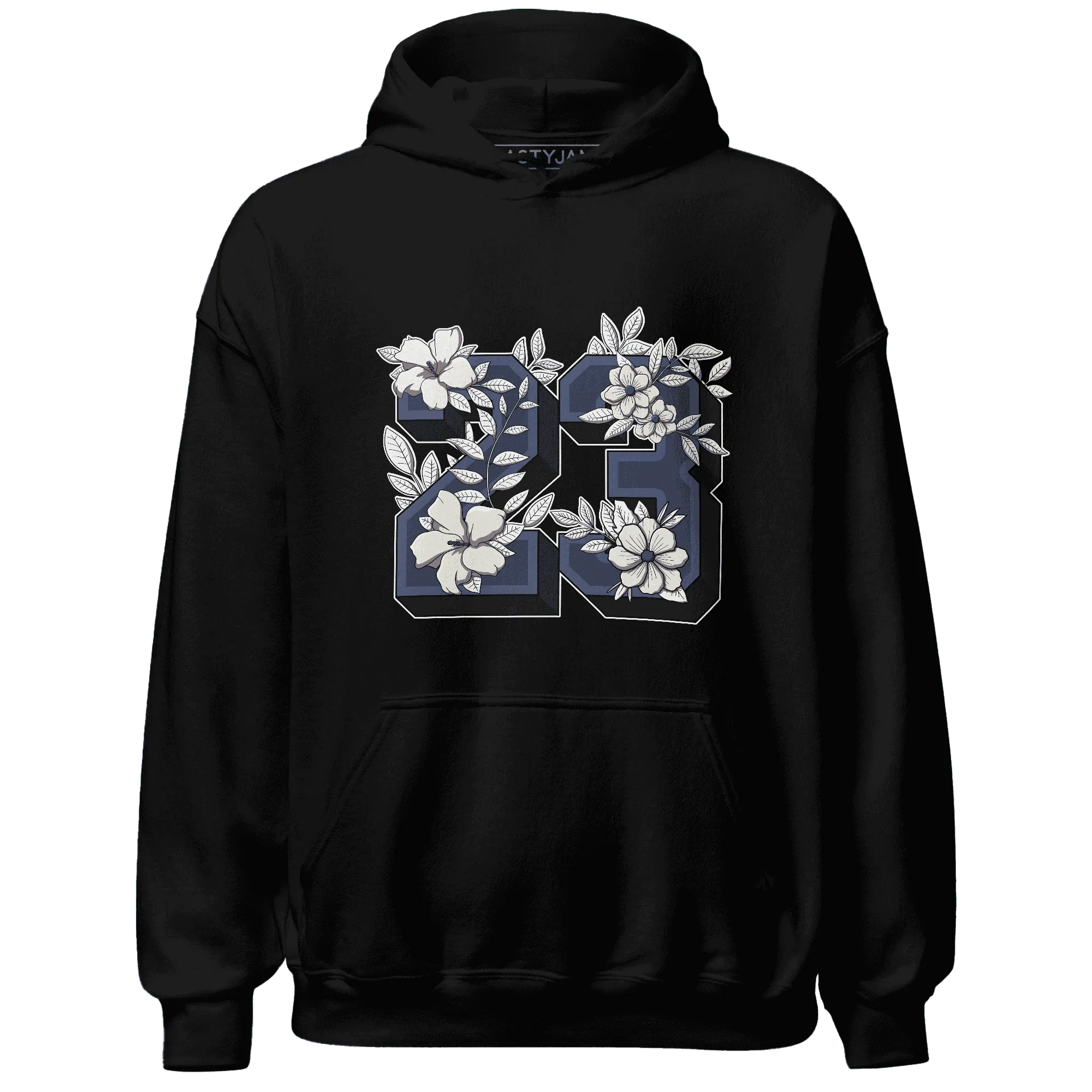 Low-Diffused-Blue-11s-Hoodie-Match-23-Floral