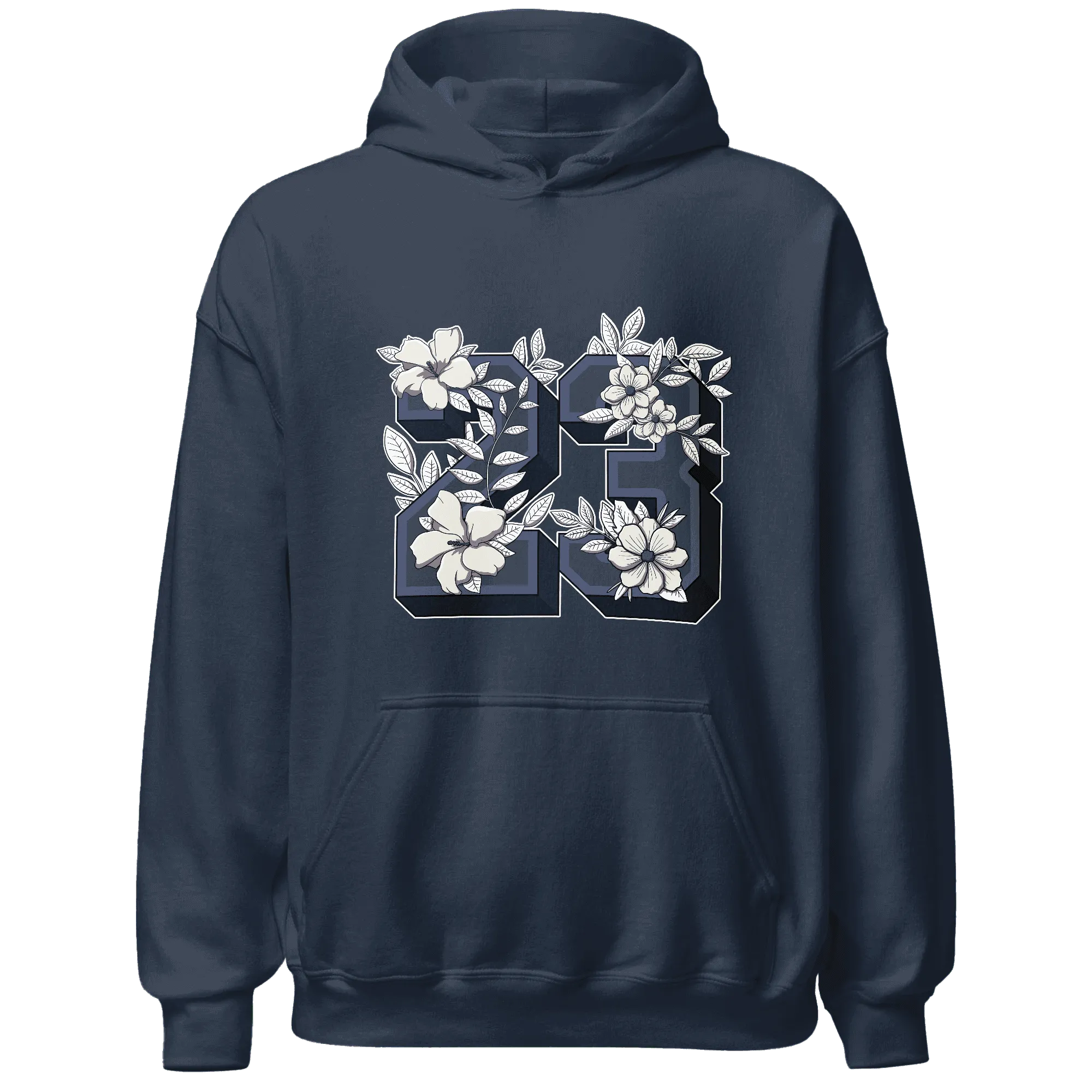 Low-Diffused-Blue-11s-Hoodie-Match-23-Floral