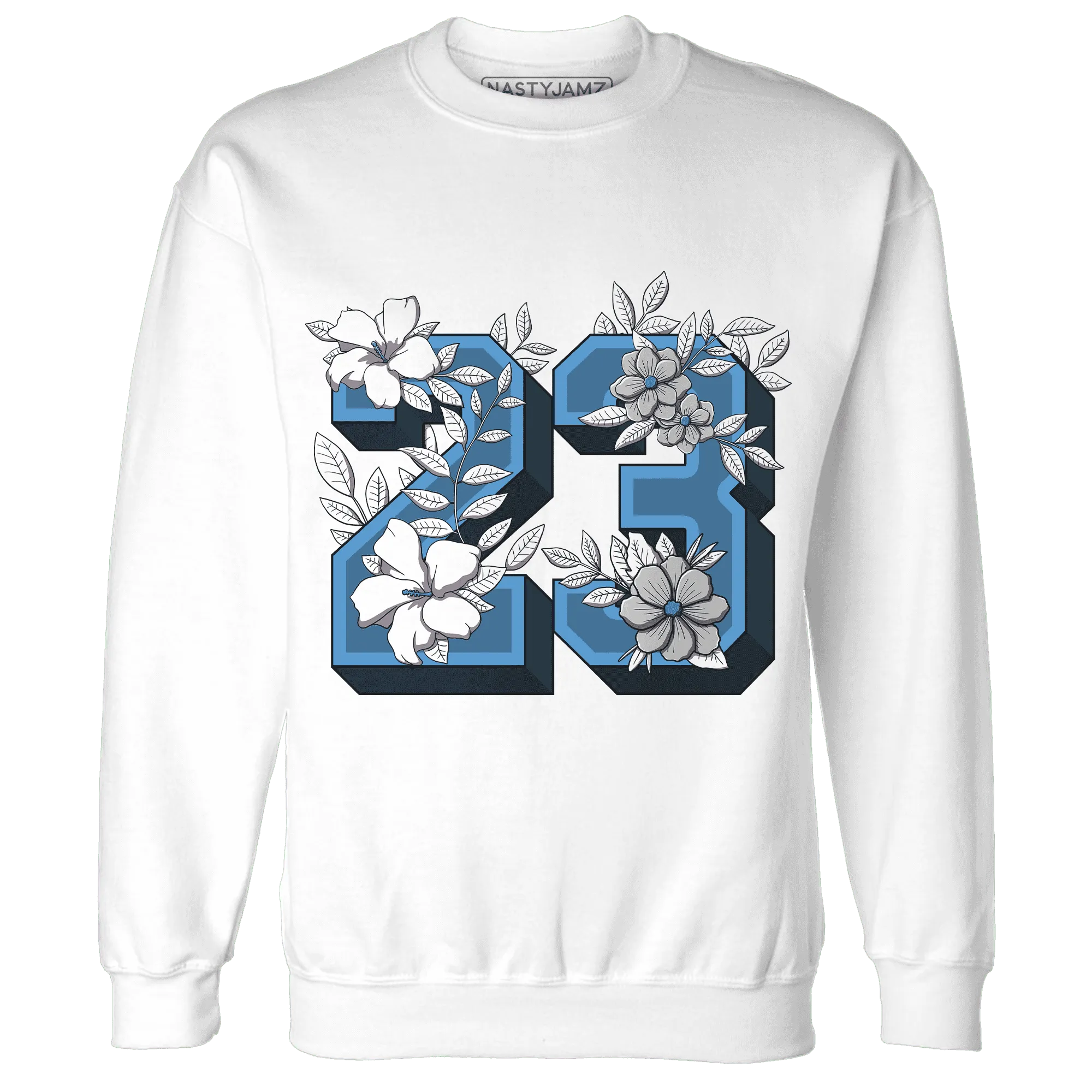Carolina-Blue-Univercitii-17s-NastyJamz-Sweatshirt-Match-23-Floral
