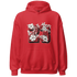Black-Toe-Reimagined-Red-White-1s-Hoodie-Match-23-Floral