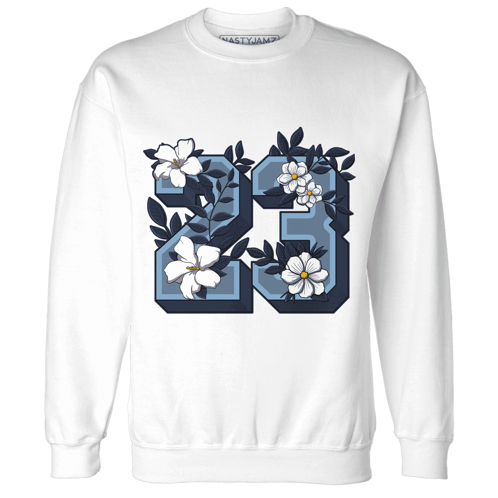 First In Flight 1s Sweatshirt Match 23 Floral - NastyJamz