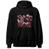 High White Team Red 1s Hoodie Match 23 Floral - NastyJamz