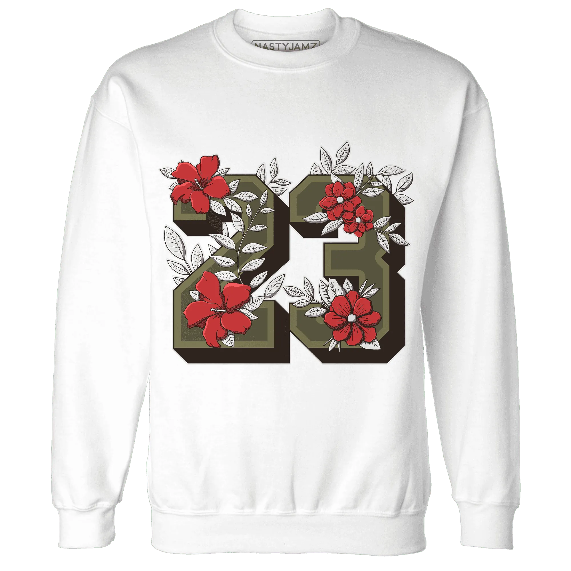 Medium-Olive-1s-NastyJamz-Sweatshirt-Match-23-Floral