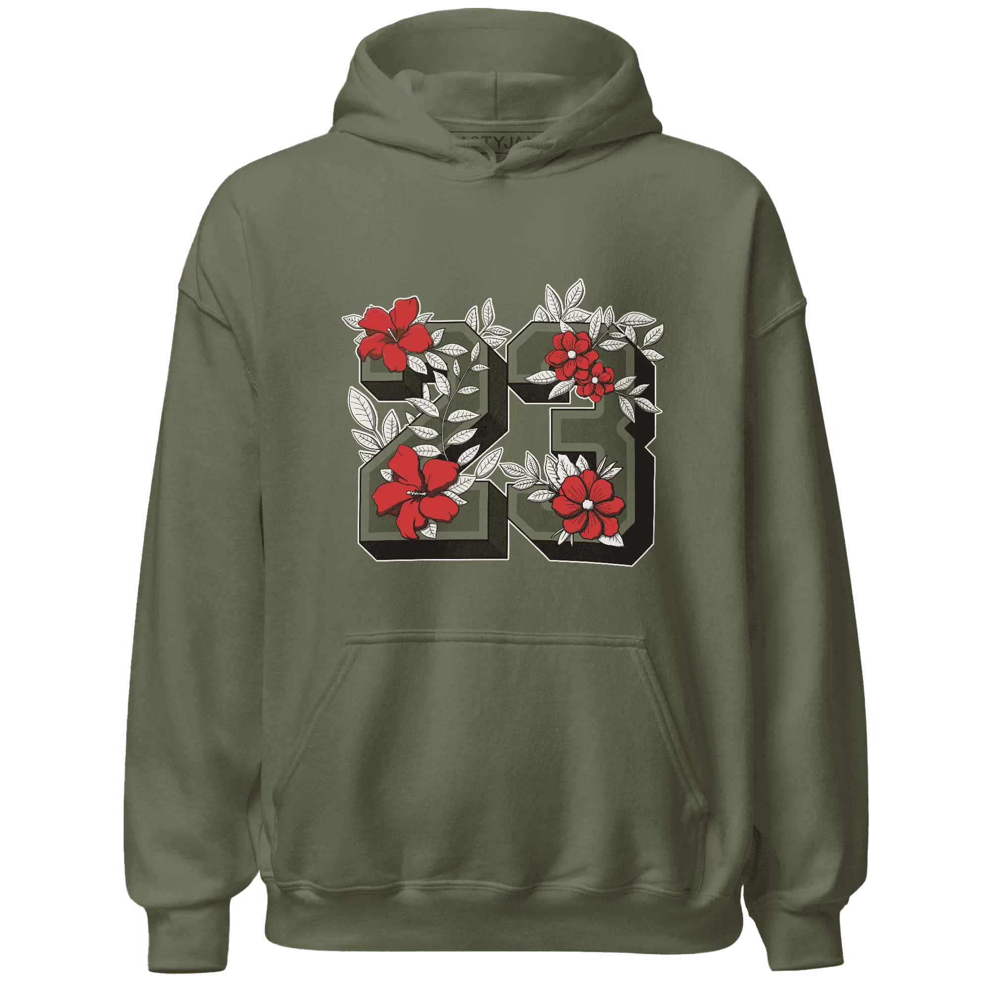 Medium-Olive-1s-NastyJamz-Hoodie-Match-23-Floral