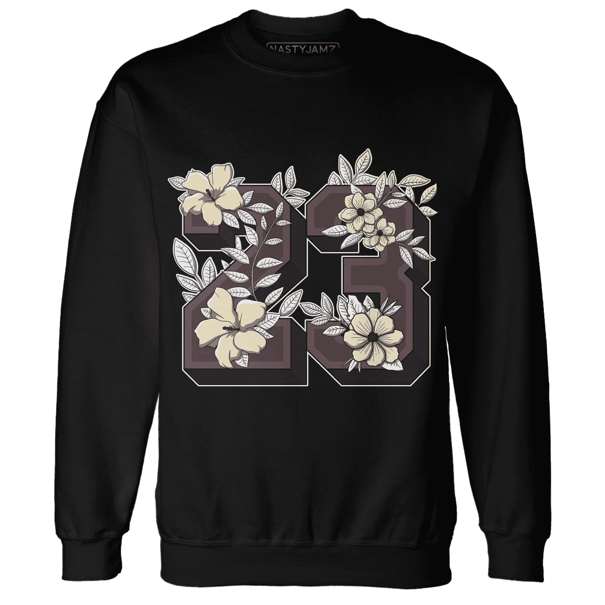 Burgundy-Crush-3s-NastyJamz-Sweatshirt-Match-23-Floral