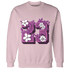 GS Hyper Violet 4s Sweatshirt Match 23 Floral - NastyJamz