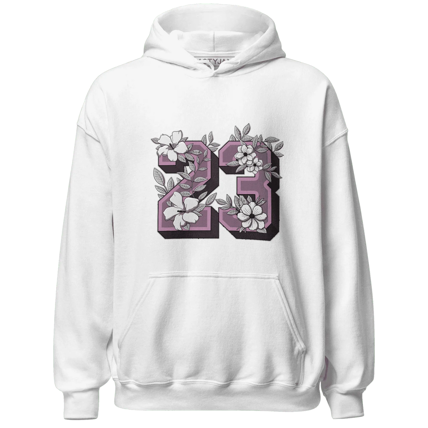 Orchid-Neutral-Grey-Black-White-4s-Hoodie-Match-23-Floral