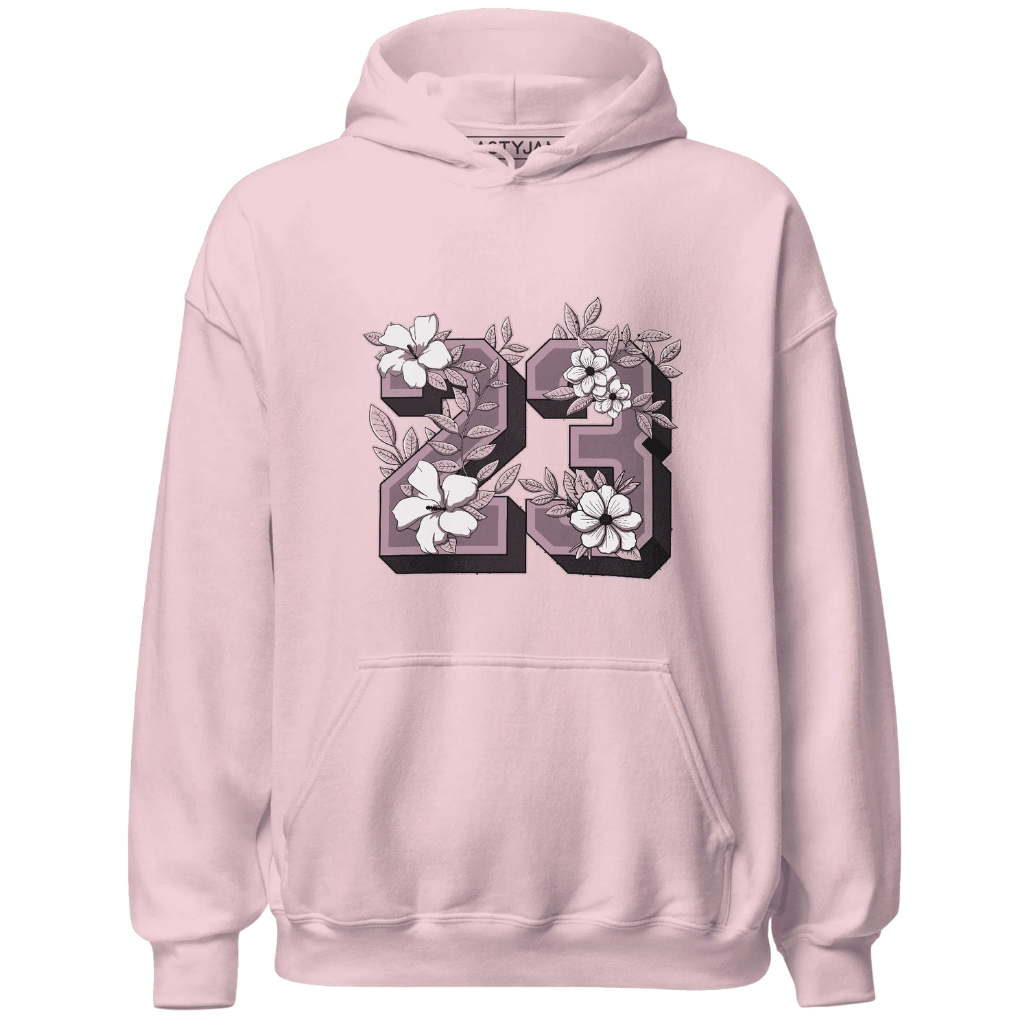 Orchid-Neutral-Grey-Black-White-4s-Hoodie-Match-23-Floral