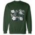 Oxidized Green 4s Sweatshirt Match 23 Floral - NastyJamz