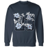 White-Navy-6s-Sweatshirt-Match-23-Floral