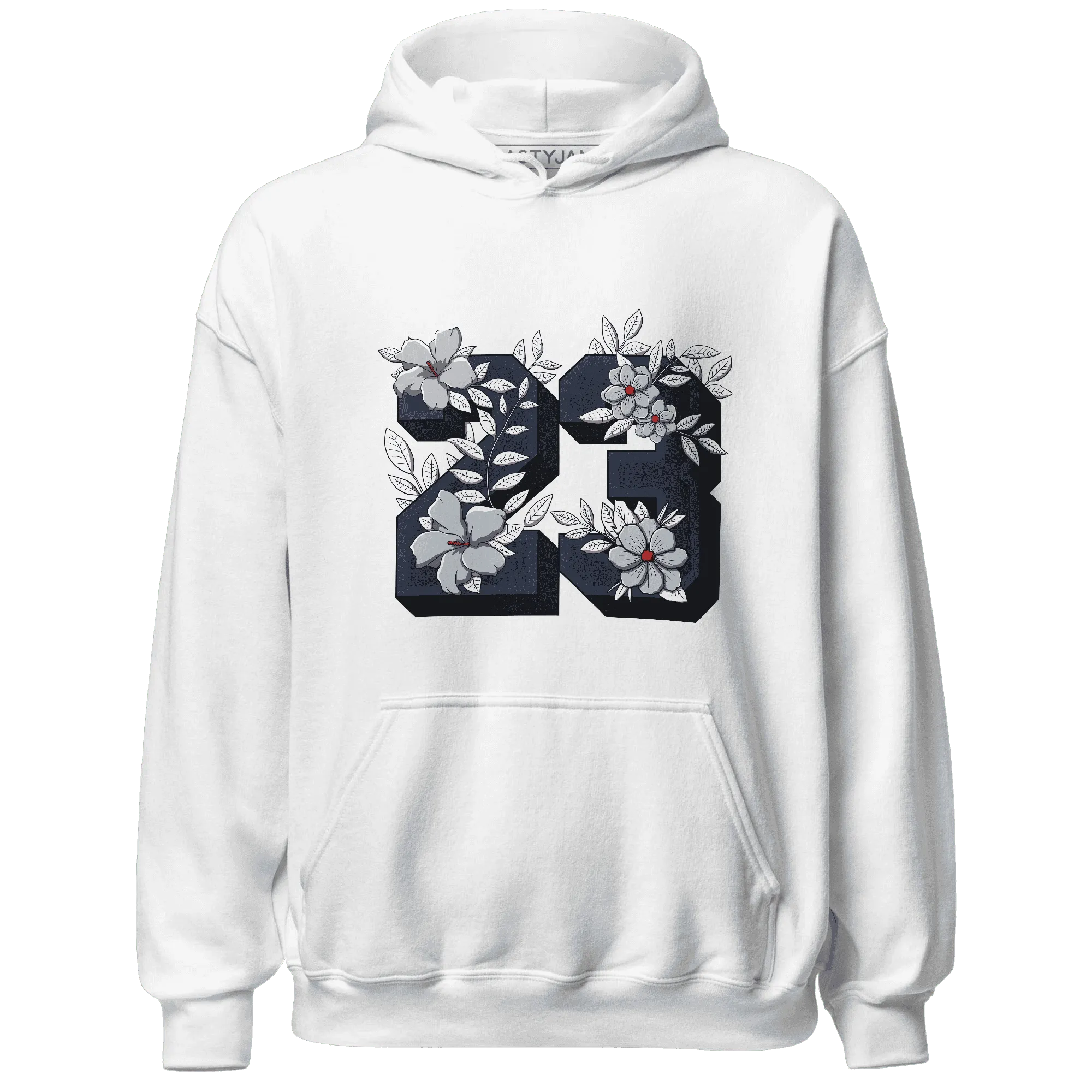 White-Navy-6s-Hoodie-Match-23-Floral
