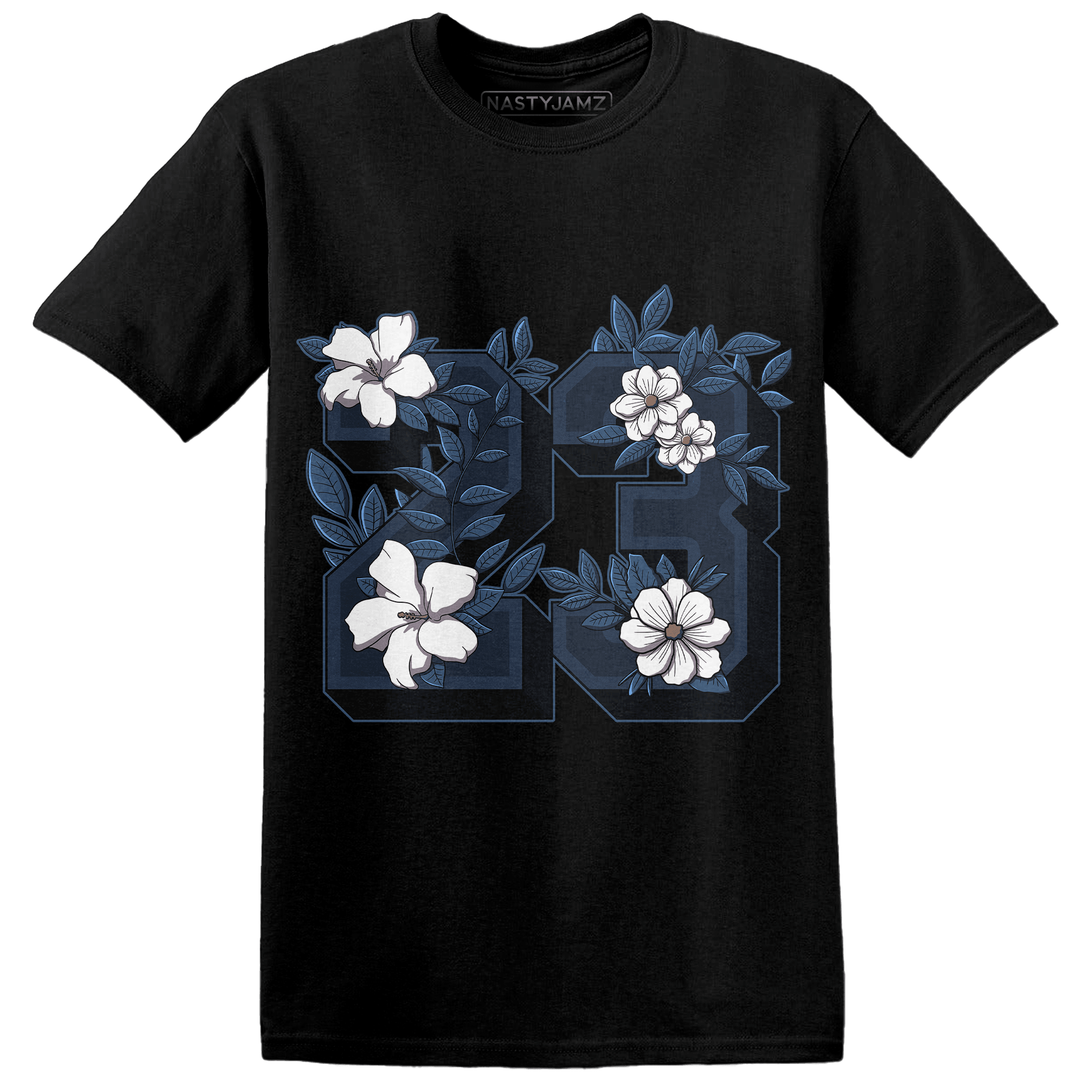 AM 1 86 Jackie RBS T Shirt Match 23 Floral - NastyJamz