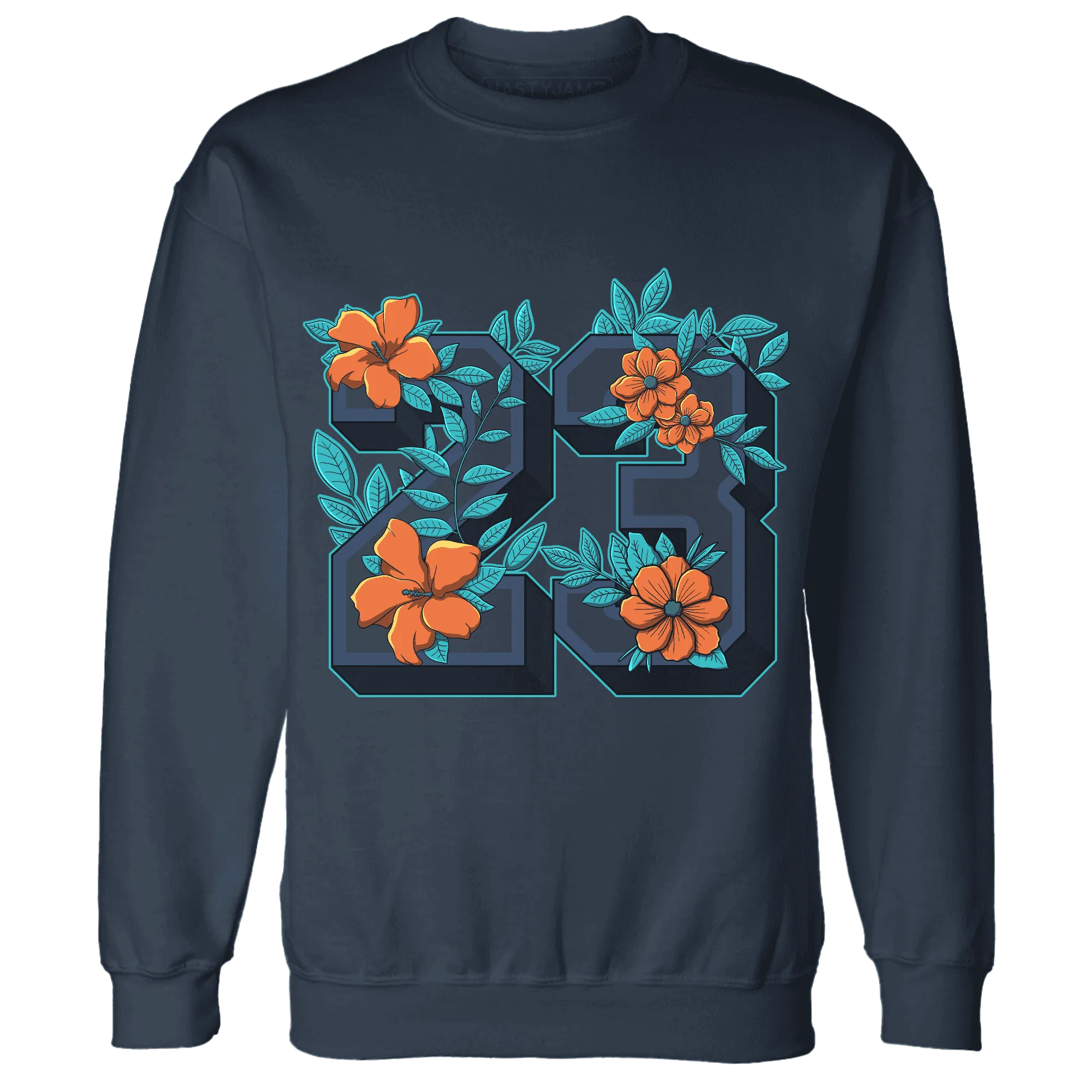 AM-Plus-Drift-Midnight-Navy-Total-Orange-Dusty-Cactus-NastyJamz-Sweatshirt-Match-23-Floral