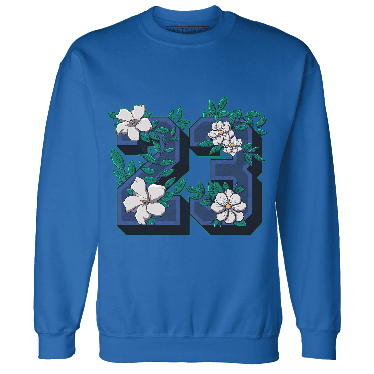 Dunk-Hyper-Royal-Malachite-Sweatshirt-Match-23-Floral