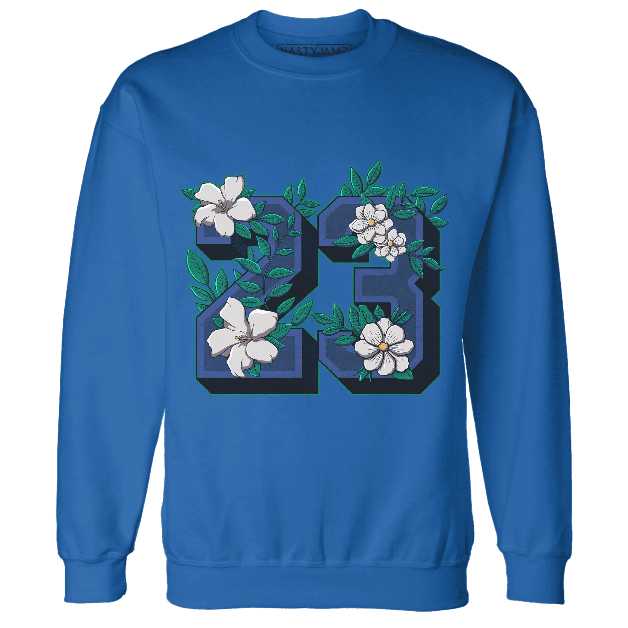 Dunk-Hyper-Royal-Malachite-Sweatshirt-Match-23-Floral