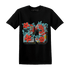 KB 8 Protro Venice Beach T Shirt Match 23 Floral - NastyJamz