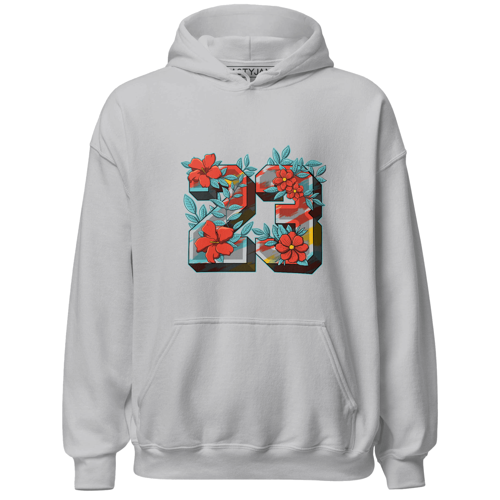 KB 8 Protro Venice Beach Hoodie Match 23 Floral - NastyJamz