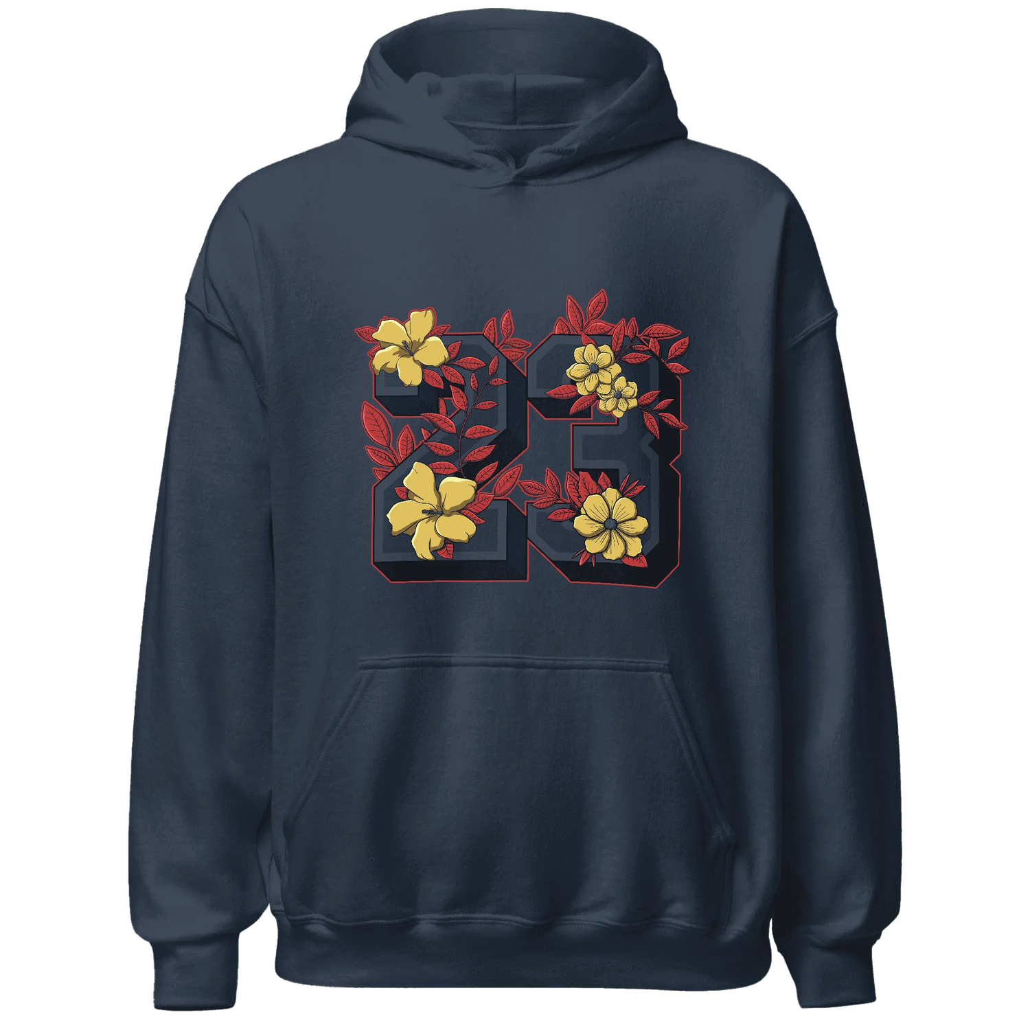 VaporMax-Air-Plus-Midnight-Navy-Gold-Black-NastyJamz-Hoodie-Match-23-Floral