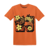VaporMax-Crimson-Total-Orange-Plus-NastyJamz-T-Shirt-Match-23-Floral