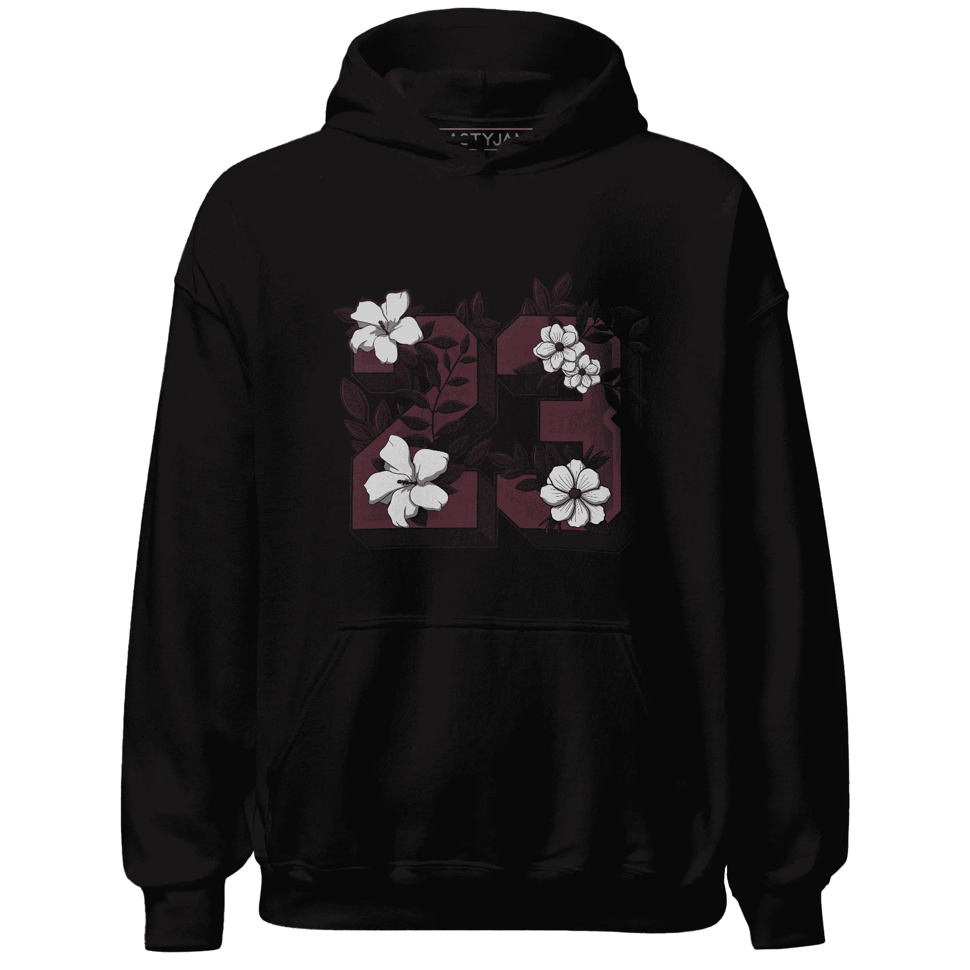 VaporMax-Night-Maron-Burgundy-NastyJamz-Hoodie-Match-23-Floral