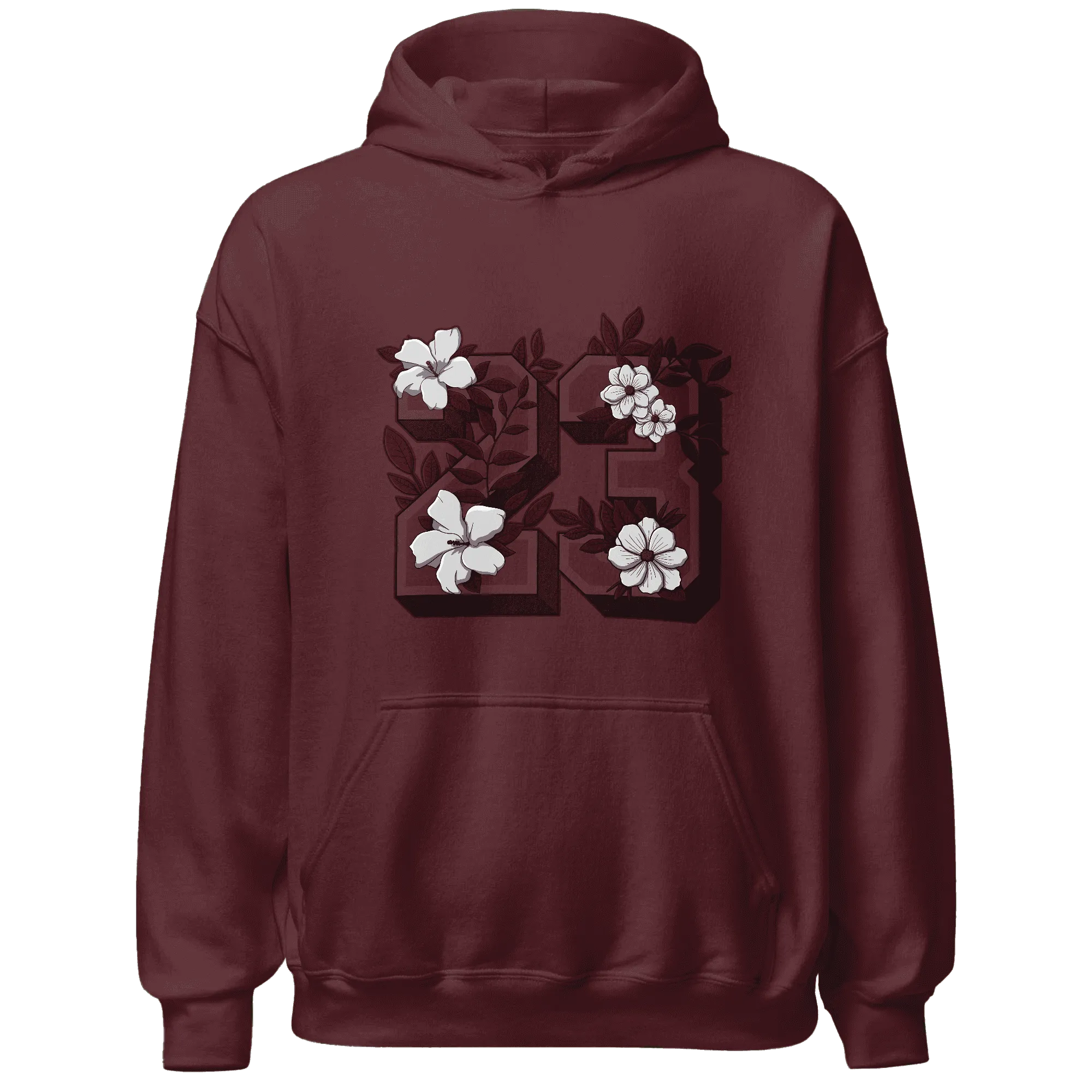 VaporMax-Night-Maron-Burgundy-NastyJamz-Hoodie-Match-23-Floral