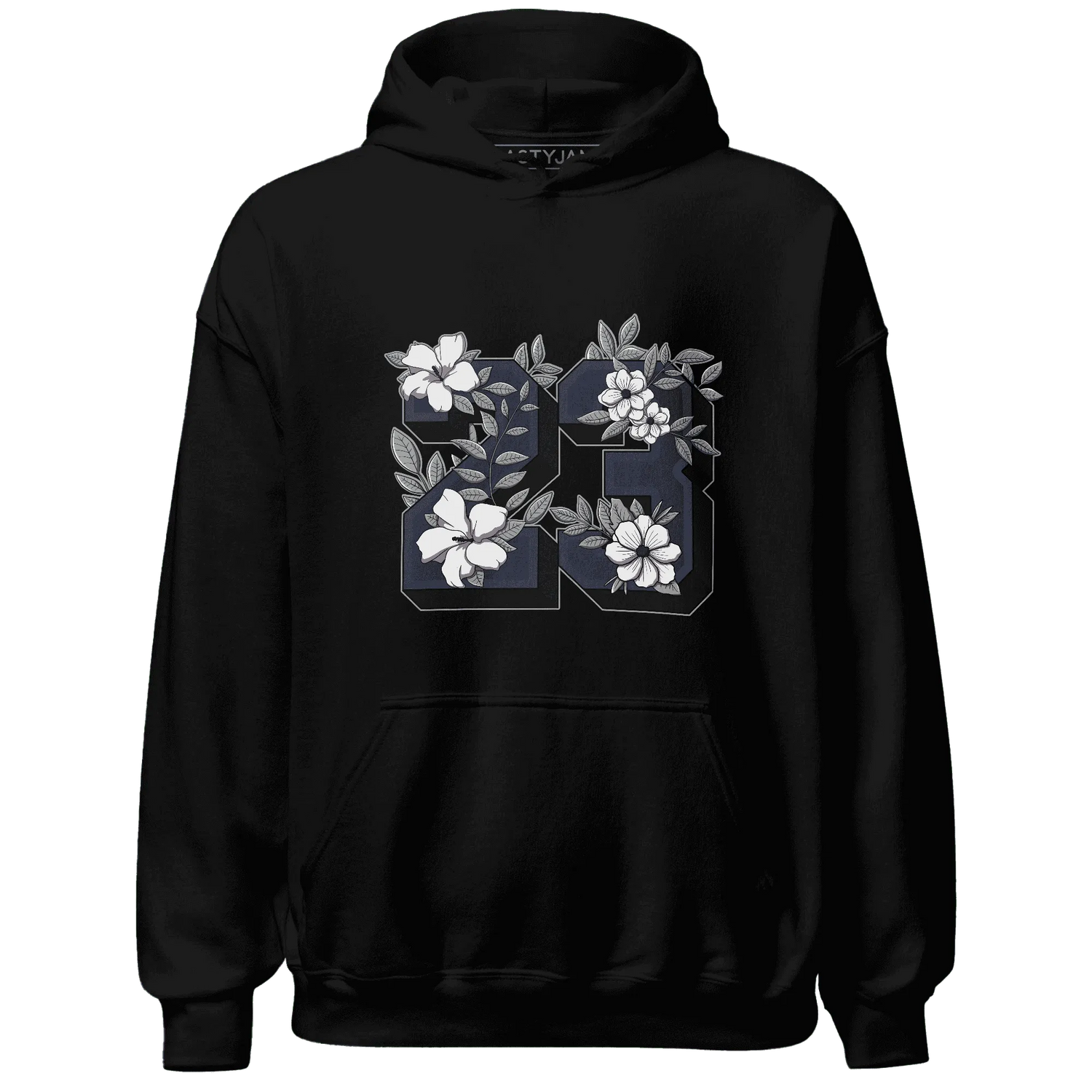 VaporMax-Plus-Midnight-Navy-White-Metallic-Silver-Hoodie-Match-23-Floral