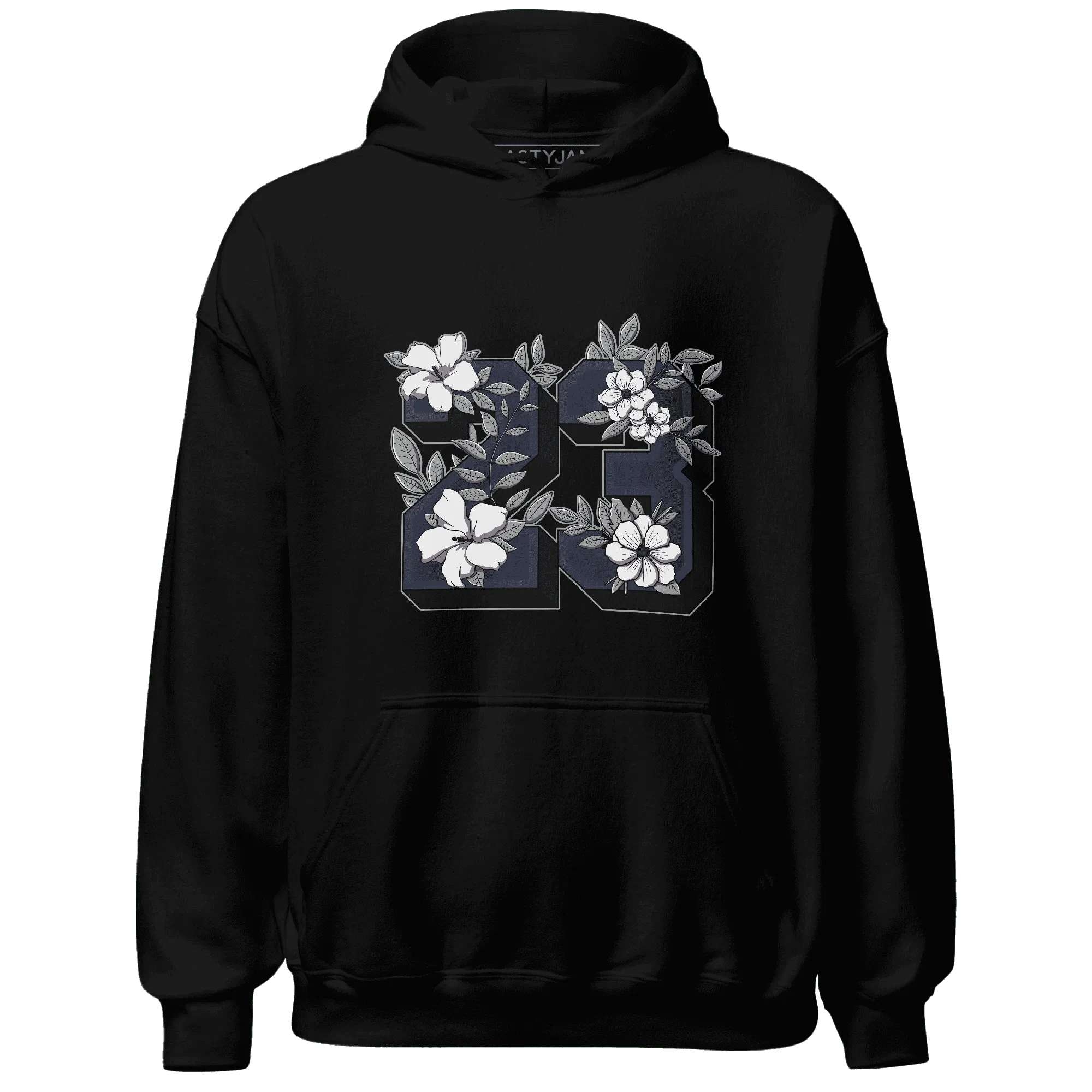 VaporMax-Plus-Midnight-Navy-White-Metallic-Silver-Hoodie-Match-23-Floral