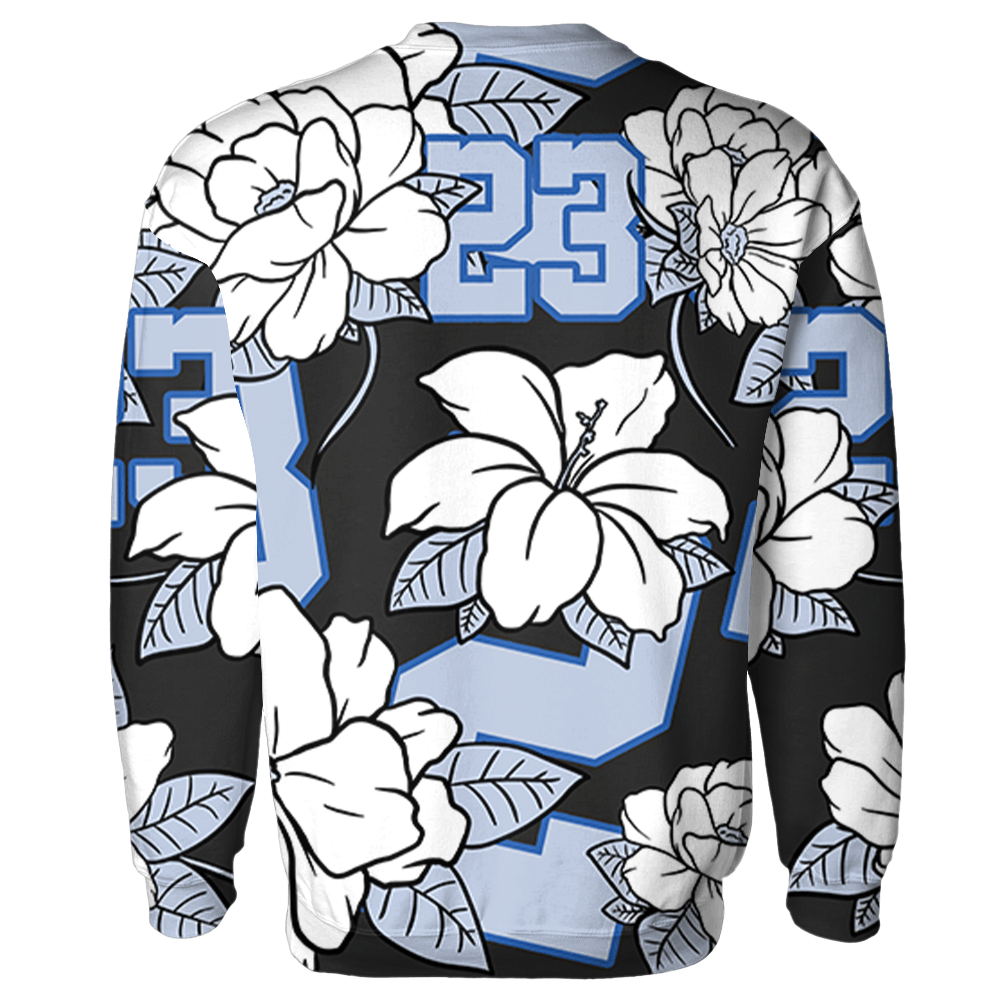 Low Space Jamz 11s Sweatshirt Match 23 Floral 3D All-Over Print Flower - NastyJamz