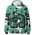 High OG Green Glow 1s Sweatshirt Match 23 Floral 3D All-Over Print - NastyJamz