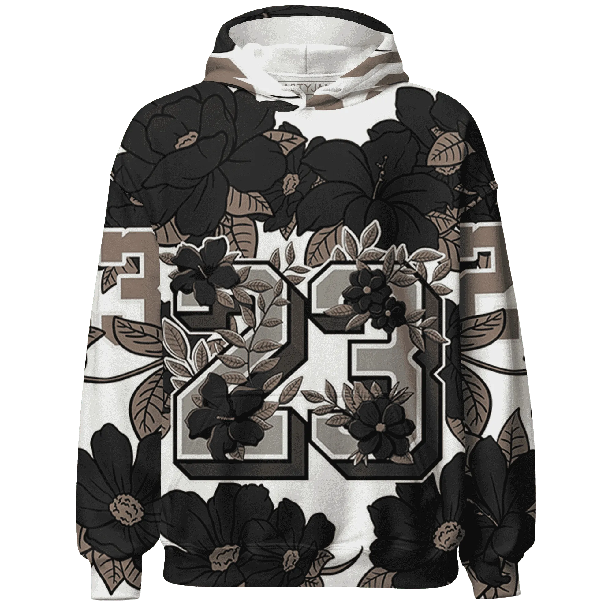 Low-Mocha-1s-Hoodie-Match-23-Floral-3D-Flower