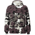 Burgundy-Crush-3s-Hoodie-Match-23-Floral-3D-Flower