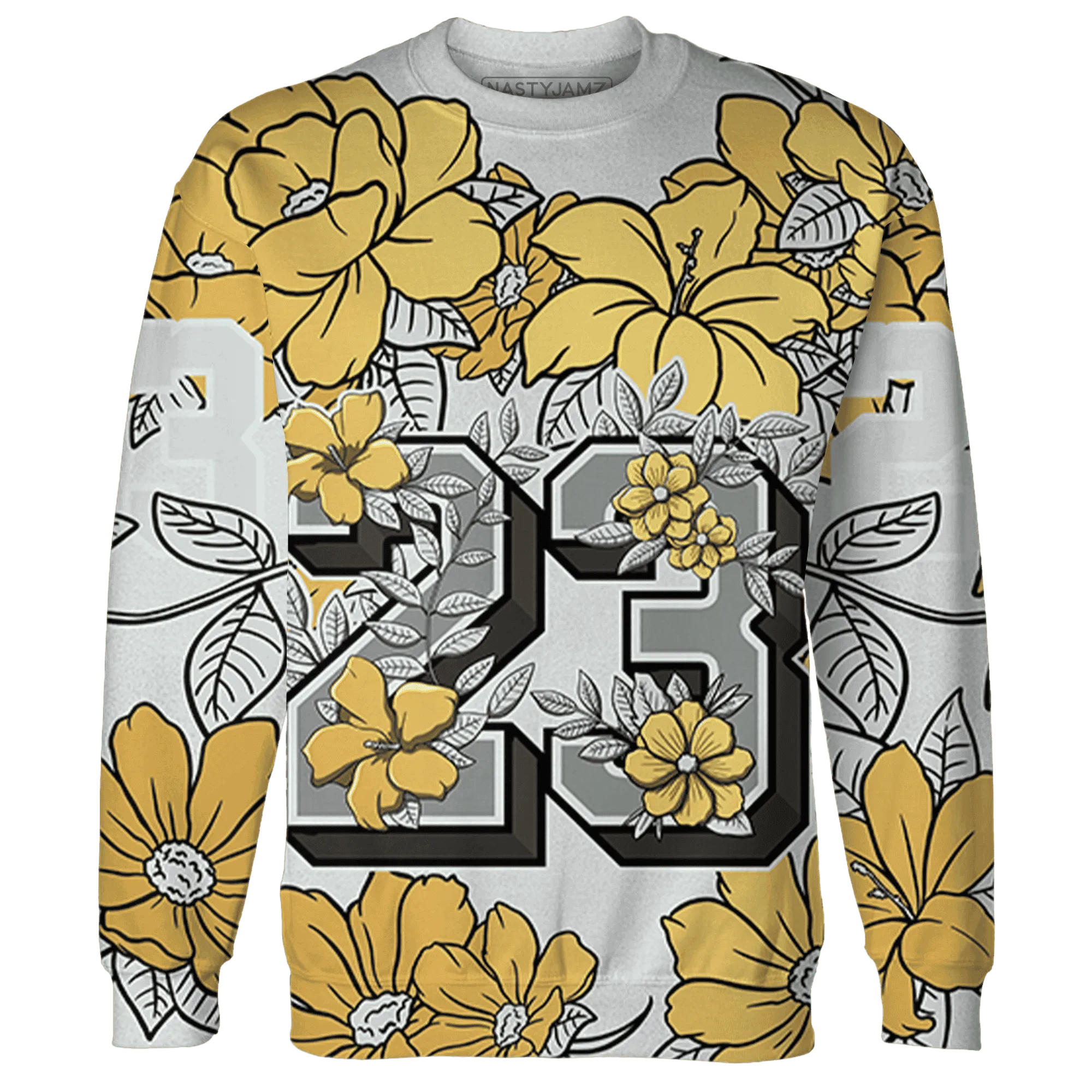 Paris-Olympicsss-6s-Sweatshirt-Match-23-Floral-3D-Flower
