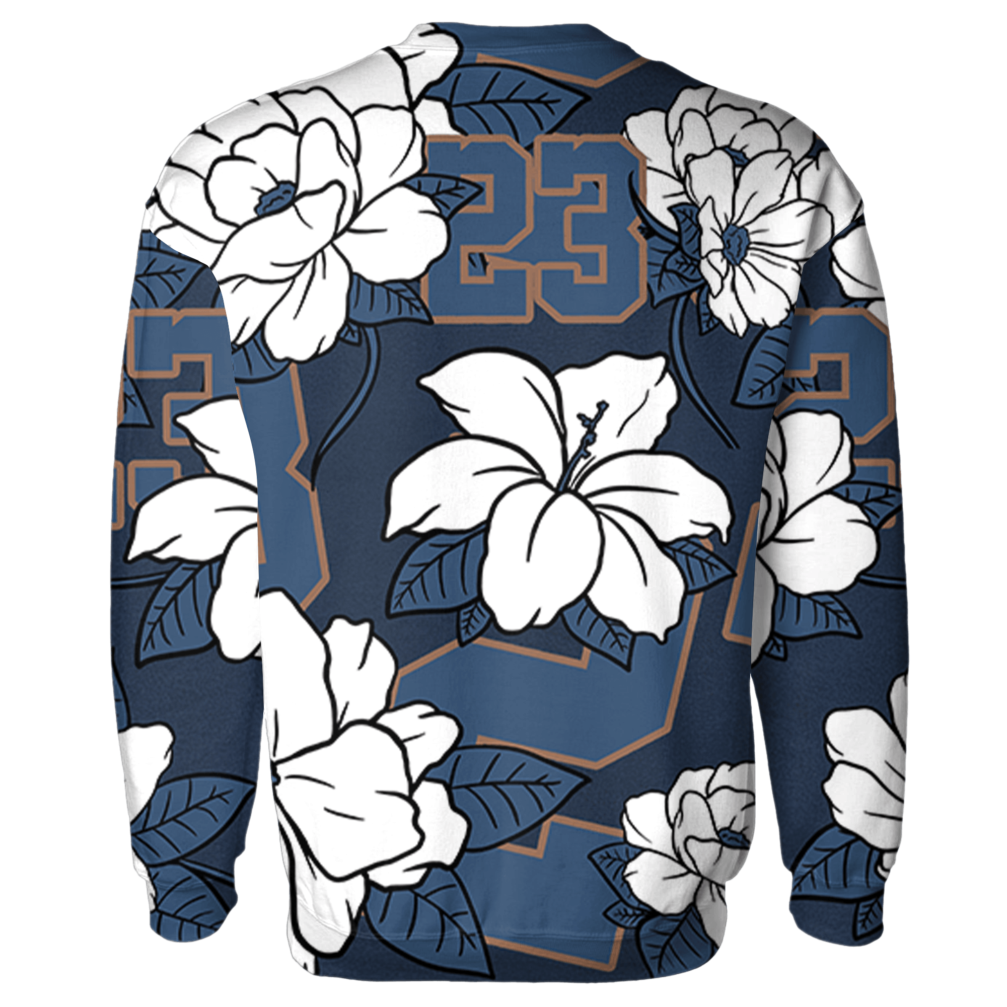 AM 1 86 Jackie RBS Hoodie Match 23 Floral 3D All-Over Print - NastyJamz