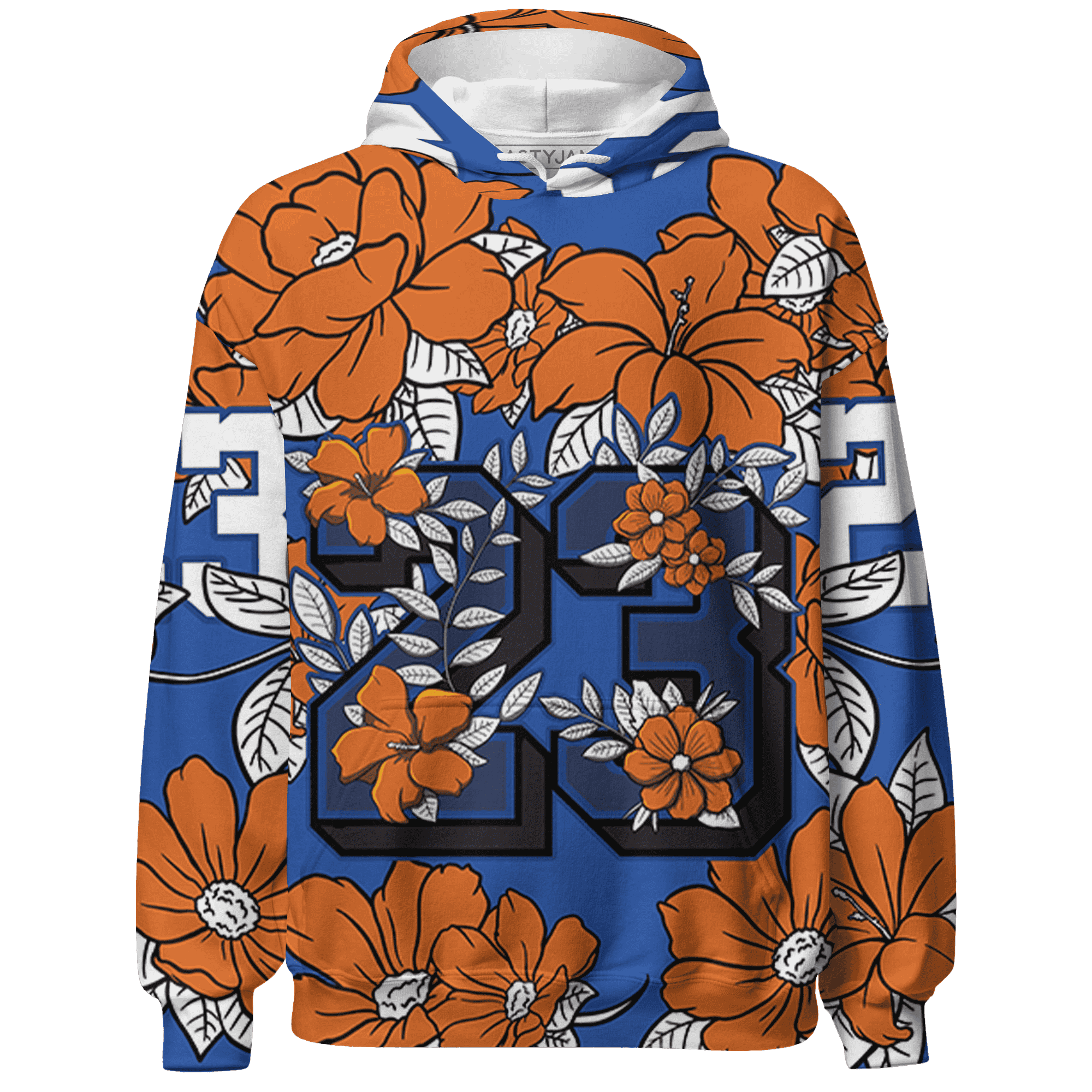 Dunk Low Knicks Hoodie Match 23 Floral 3D All-Over Print Flower - NastyJamz