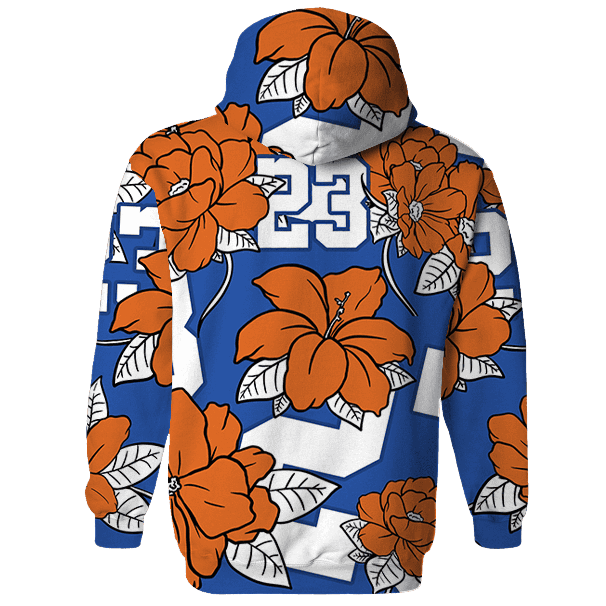 Dunk Low Knicks Hoodie Match 23 Floral 3D All-Over Print Flower - NastyJamz