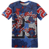KB 4 Protro Philly T Shirt Match 23 Floral 3D All-Over Print Flower - NastyJamz