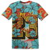 KB 8 Protro Venice Beach T Shirt Match 23 Floral 3D All-Over Print Flower - NastyJamz