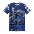 VaporMax-Game-Royal-Blue-T-Shirt-Match-23-Floral-3D-Flower