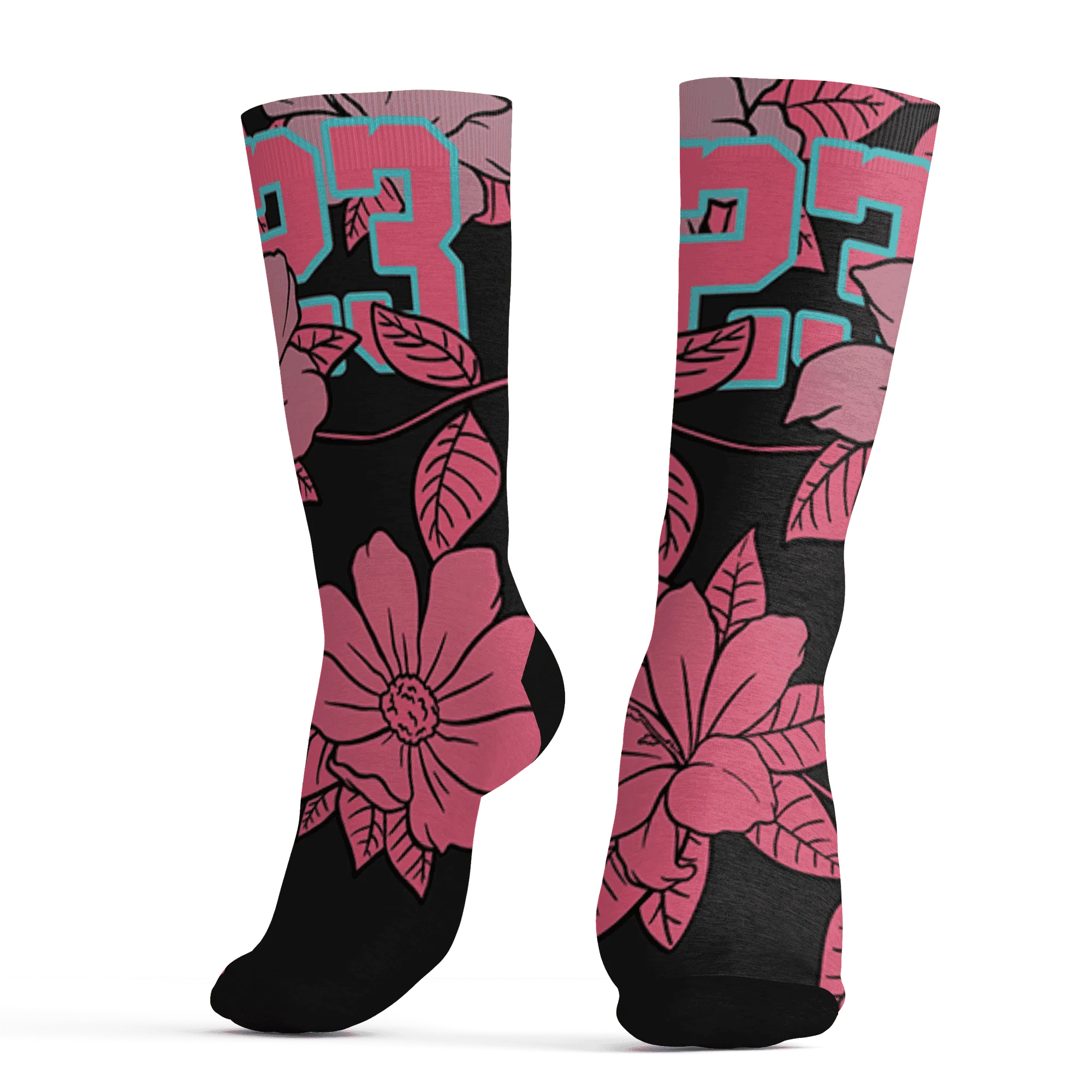 VaporMax-Plus-South-Beach-Socks-Match-23-Floral-3D-Flower