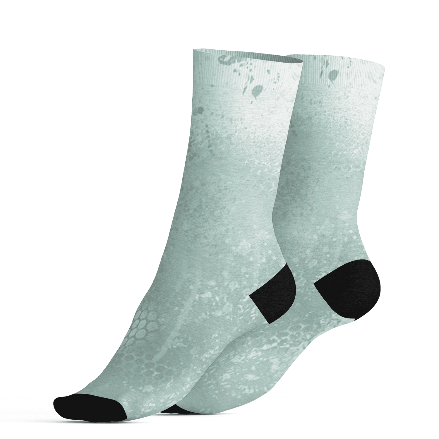 AF-1-Low-Jade-Ice-White-Socks-Match-23-Painted-Graffiti