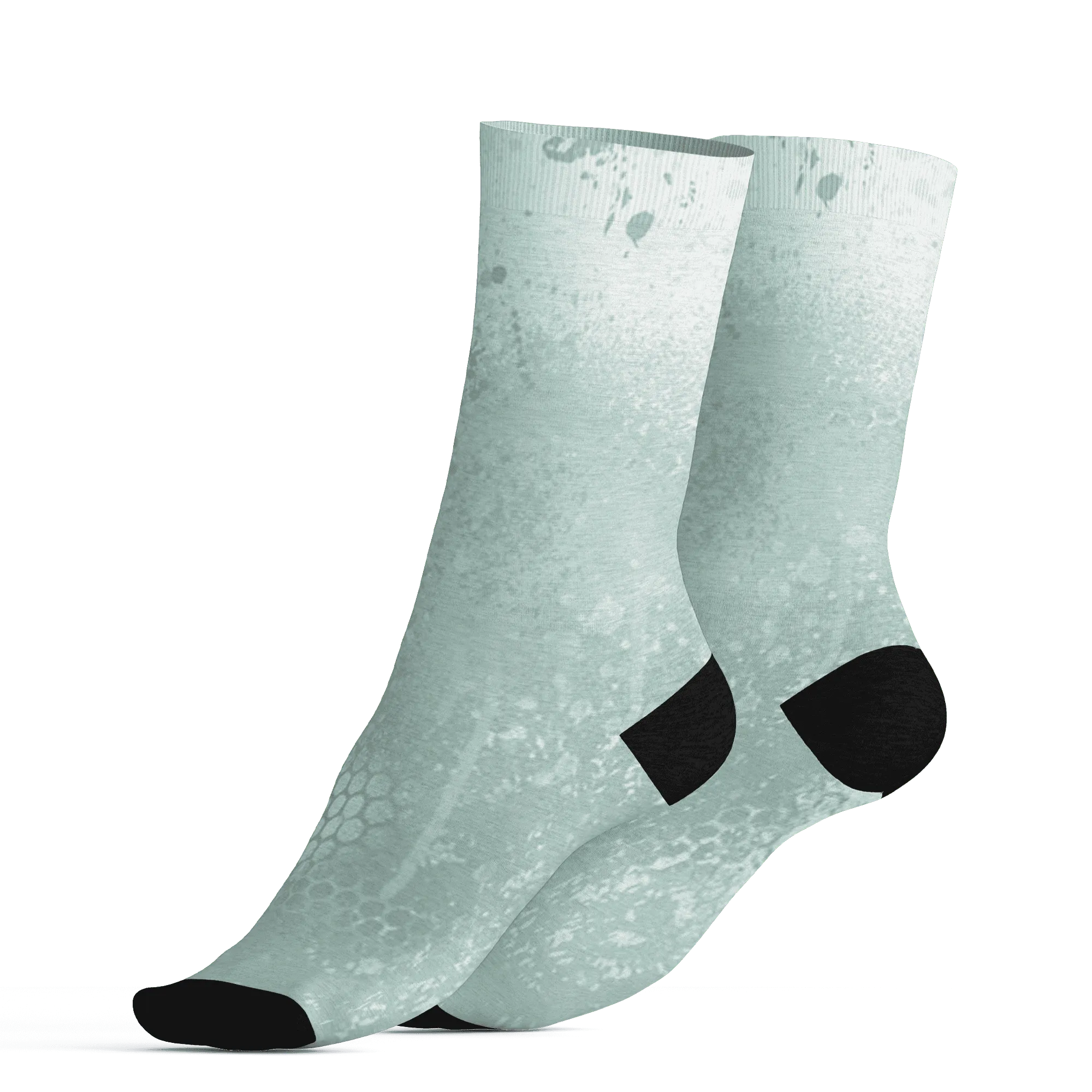 AF-1-Low-Jade-Ice-White-Socks-Match-23-Painted-Graffiti