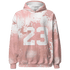 Low Legend Pink 11s Hoodie Match 23 Painted Graffiti - NastyJamz