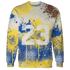 Low OG Canary TVSC 1s Sweatshirt Match 23 Painted Graffiti - NastyJamz